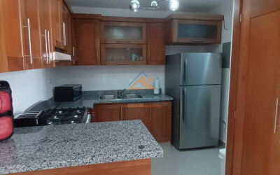 Apartamento amueblado de renta en los Llanos de Gurabo, Santiago-2