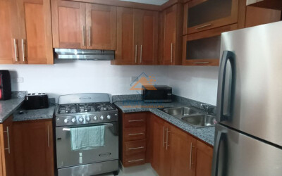 Apartamento amueblado de renta en los Llanos de Gurabo, Santiago-4