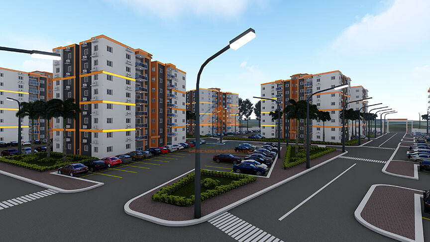 Penthouse de venta en "Residencial Vistas del Valle" La Vega-6